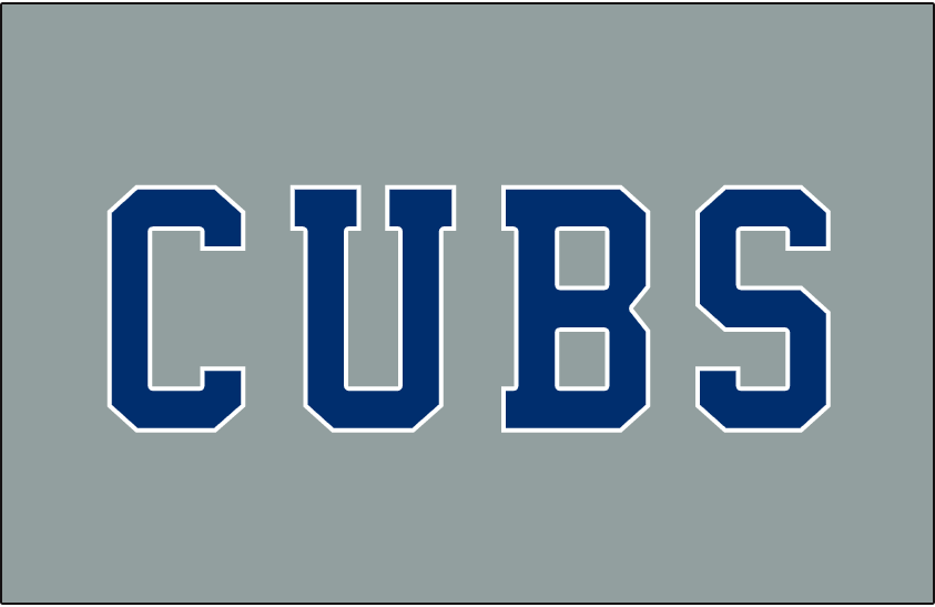 Chicago Cubs 2014-Pres Jersey Logo iron on heat transfer